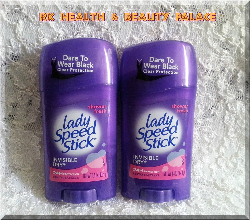 2-PACK VARIETY Lady Speed Stick Deodorant Shower Fresh, Fresh