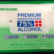 NorcoGuard 75% Alcohol wipes