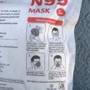 ORICH N95 Disposable Face MASK instructions
