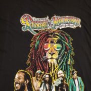Reggae on the Mountain T shirt Black
